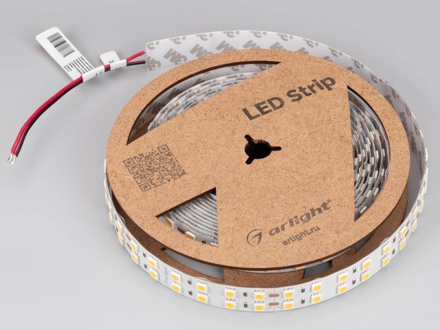 Лента RT 2-5000 24V Warm2700 2x2 (5060, 720 LED, LUX) (Arlight, 34.4 Вт/м, IP20) фото:1