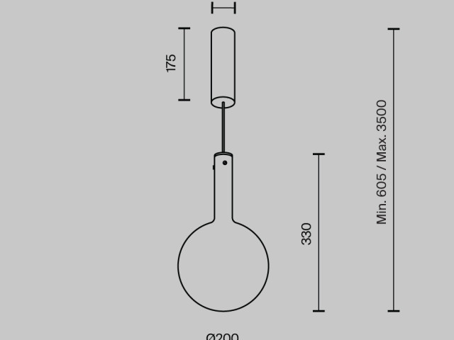 Подвесной светильник Maytoni MOD182PL-L4CG3K фото:9