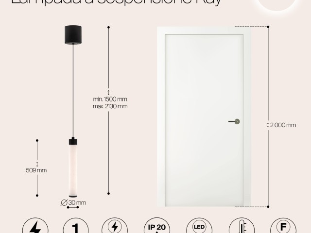 Подвесной светильник Technical P022PL-L10B фото:25