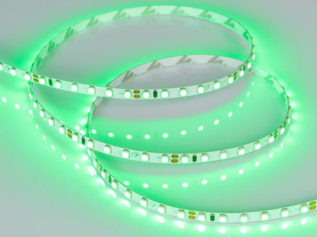 Лента RT-A120-5mm 24V Green (9.6 W/m, IP20, 2835, 5m) (Arlight, узкая) фото:2