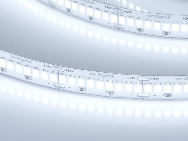 Лента ULTRA-A288-10mm 24V White6000 (17 W/m, IP20, 5m) (Arlight, высок.эфф.200 лм/Вт) фото:5