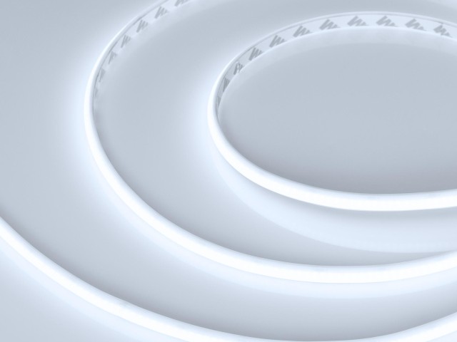 Лента герметичная MICROLED-PW-M288-10mm 24V White6000 (12 W/m, IP66, 2216, 5m) (Arlight, 5 лет) фото:2