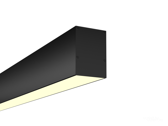 Накладной линейный светильник HOKASU 50/65 Prom (1500/ral9005 – 32w/3085/LT65) фото:1