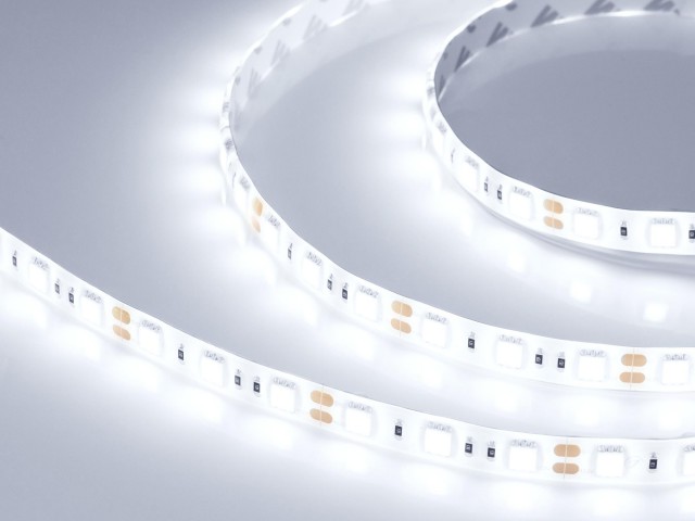 Лента RTW 2-5000SE 12V Cool 2x (5060, 300 LED, LUX) (Arlight, 14.4 Вт/м, IP65) фото:6