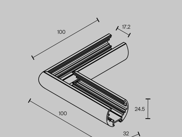 Комплектующие для трековой системы Technical TRAM034CL-R-41B фото:7
