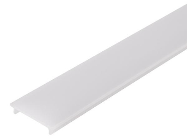 Профиль с экраном ALU-WIDE-FL-H35-2000 ANOD+FROST (Arlight, Алюминий) фото:9