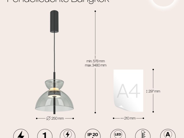 Подвесной светильник Maytoni MOD185PL-L11B3K2 фото:2