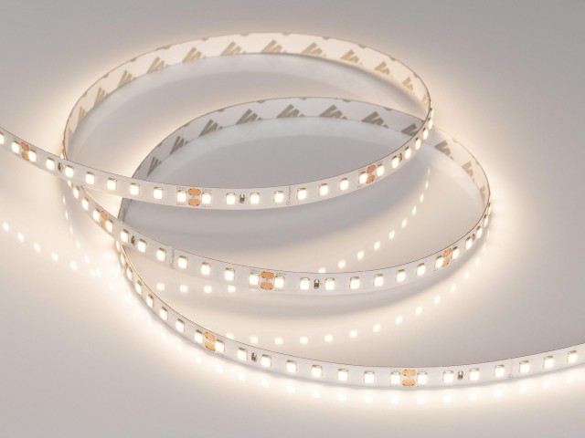 Лента RT-A128-8mm 24V Warm3500 (10 W/m, IP20, 5m) (Arlight, высок.эфф.150 лм/Вт) фото:6
