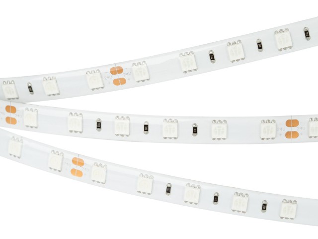 Лента RTW 2-5000SE 24V Green 2x (5060, 300 LED, LUX) (Arlight, 14.4 Вт/м, IP65) фото:12
