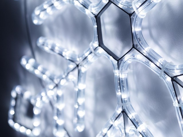 Фигура ARD-SNOWFLAKE-M9-900x900-360LED White (230V, 22W) (Ardecoled, IP65) фото:1