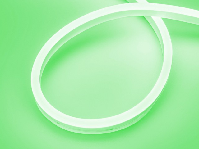 Лента герметичная AURORA-PS-A120-16x8mm 24V Green (10 W/m, IP65, 2835, 5m) (Arlight, Силикон) фото:4