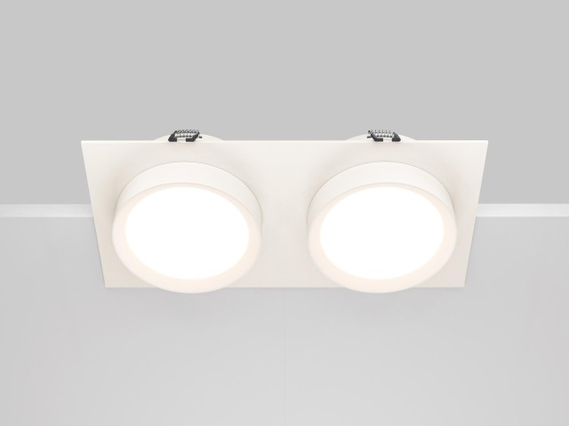 Встраиваемый светильник Technical DL086-02-GX53-SQ-W фото:1