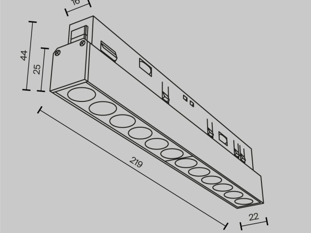 Трековый светильник Technical TR031-2-12W3K-W фото:14