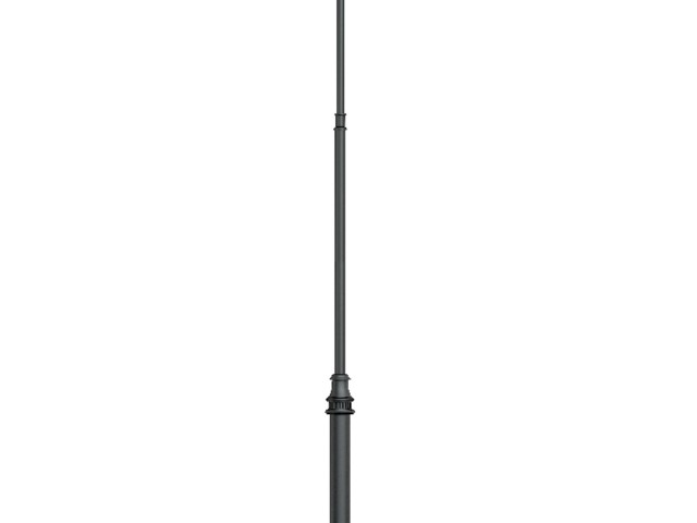 Опора фланцевая OXOR-OT3-DE-D160-L3500 (BK) (Arlight, Сталь) фото:1