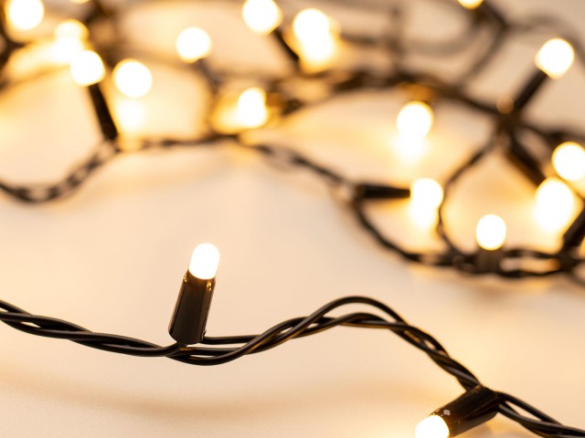 Светодиодная гирлянда ARD-STRING-CLASSIC-1000-BLACK-100LED-MILK PULSE Warm (230V, 7W) (Ardecoled, IP65) фото:3
