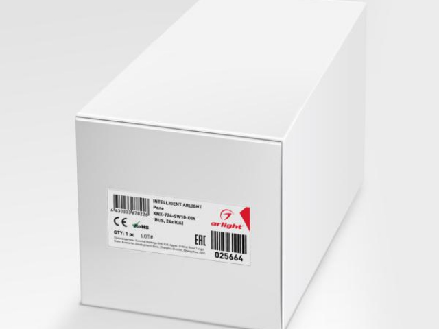INTELLIGENT ARLIGHT Релейный модуль KNX-724-SW10-DIN (BUS, 24х10A) (Arlight, -) фото:4