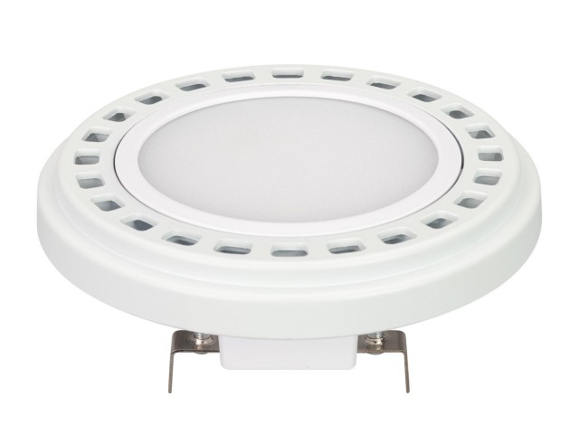 Лампа AR111-UNIT-G53-12W- Warm3000 (WH, 120 deg, 12V) (Arlight, Металл) фото:7