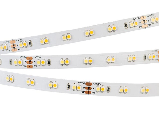 Лента RT-A120-10mm 24V White-MIX (9.6 W/m, IP20, 3528, 5m) (Arlight, Изменяемая ЦТ) фото:11