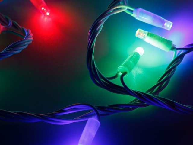 Светодиодная гирлянда ARD-STRING-CLASSIC-10000-WHITE-100LED-LIVE RGB (230V, 7W) (Ardecoled, IP65) фото:3