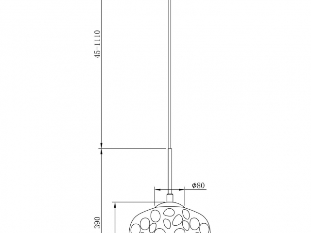 Подвесной светильник Maytoni MOD001PL-01CFL фото:8