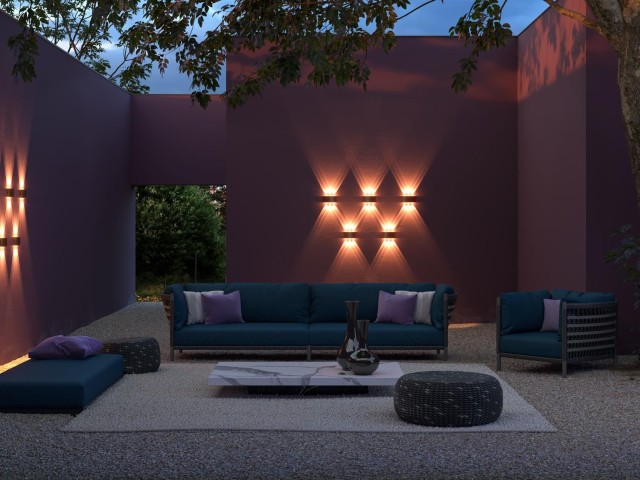 Архитектурная подсветка Outdoor O417WL-L4GR3K фото:1