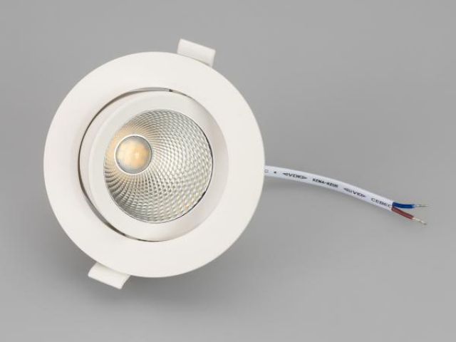 Светильник LTD-POLAR-TURN-R105-10W Warm3000 (WH, 36 deg, 230V) (Arlight, IP20 Пластик, 3 года) фото:13
