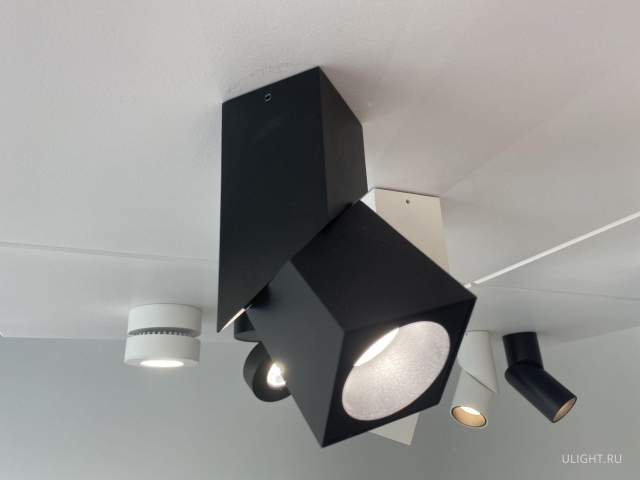 Светильник SP-TWIST-SURFACE-S60x60-12W Warm3000 (WH-BK, 30 deg) (Arlight, IP40 Металл, 3 года) фото:26