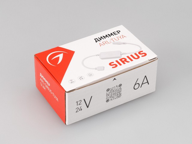 Диммер ARL-SIRIUS-TUYA-RGBW-SUF Slim (12-24V, 4x1.5A, 2.4G) (Arlight, IP20 Пластик, 3 года) фото:8