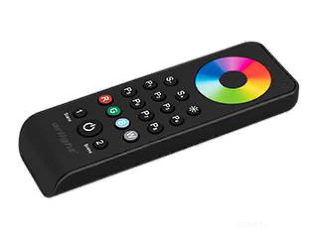 Пульт SMART-R43-RGBW Black (1 зона, 2.4G) (Arlight, IP20 Пластик, 5 лет) фото:4