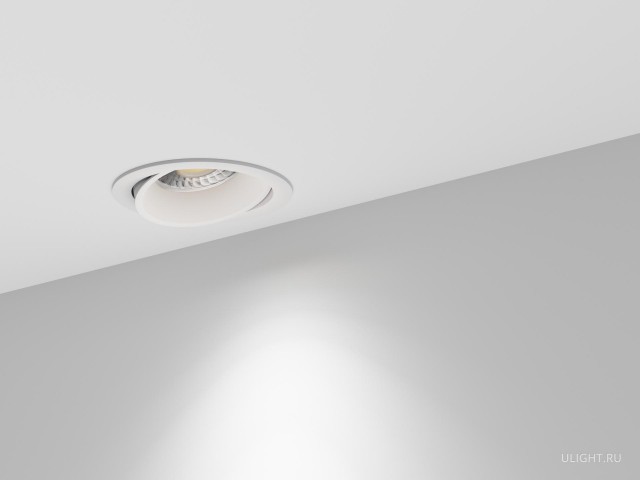 Светильник HOKASU DOT Spin noPS (RAL9003/24deg — 2.7K/10W/CRI90) фото:2