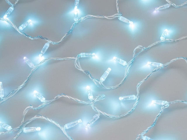 Светодиодная гирлянда ARD-STRING-CLASSIC-10000-CLEAR-100LED-FLASH Azure (230V, 7W) (Ardecoled, IP65) фото:3