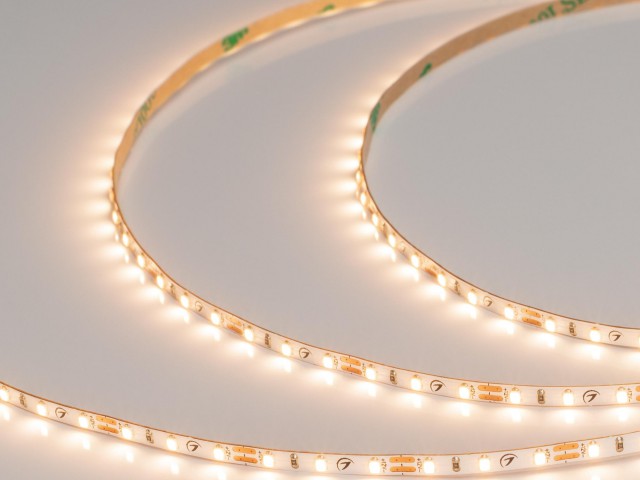 Лента MICROLED-M120-3.5mm 12V Warm3000 (8.3 W/m, IP20, 2216, 3m) (Arlight, узкая) фото:2