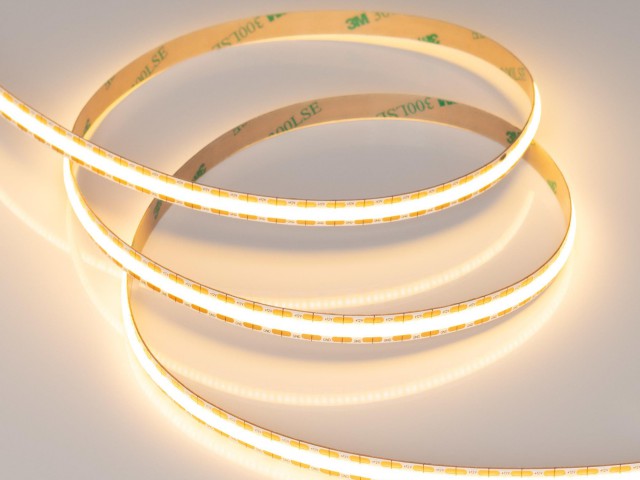 Лента COB-X528-8mm 12V Warm2700 (11 W/m, IP20, CSP, 5m) (Arlight, -) фото:3