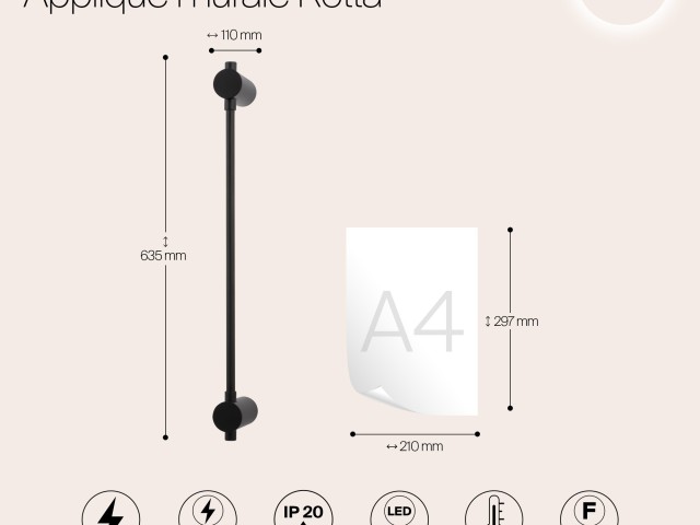 Настенный светильник (бра) Maytoni MOD413WL-L6B3K фото:4