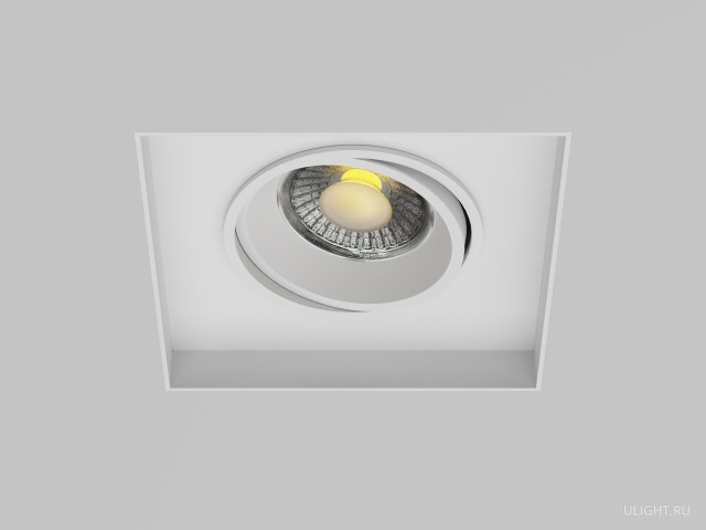 Светильник HOKASU DOTs-S Spin Edgeless noPS (1/RAL9003/24deg — 5K/10W/CRI90) фото:1