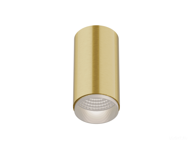 Накладной светильник HOKASU Tube Zoom (85-160/gold – 30w/3090/12-50deg) фото:1