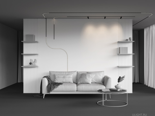 Трековый светильник Technical TR186-1-8W4K-B фото:1