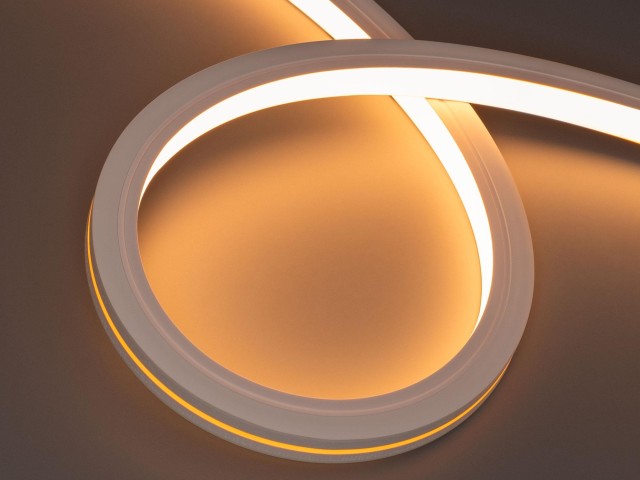 Лента герметичная MOONLIGHT-TOP-X280-16x16mm 24V Warm2300 (10 W/m, IP67, 15m, wire x1) (Arlight, Вывод боковой, 5 лет) фото:1
