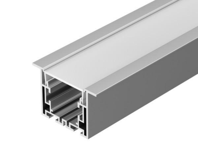 Профиль с экраном S2-LINIA55-F-2500 ANOD+OPAL (Arlight, Алюминий) фото:12