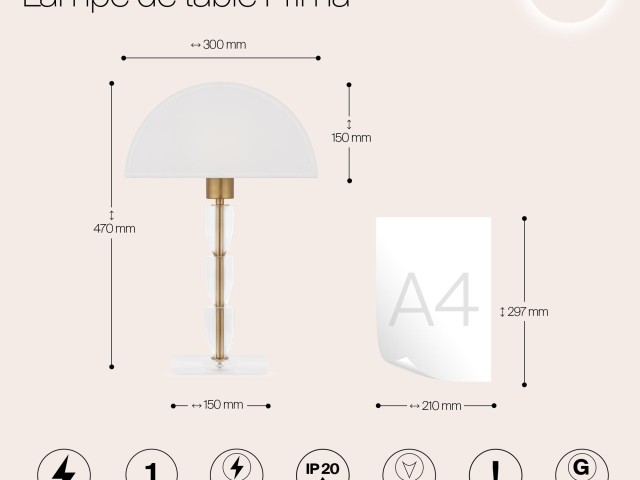 Настольный светильник Maytoni Z034TL-01BZ фото:1