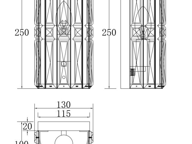 Настенный светильник (бра) Maytoni MOD094WL-01G фото:8