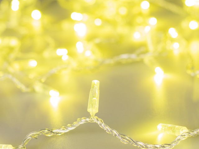 Светодиодная гирлянда ARD-STRING-CLASSIC-10000-CLEAR-100LED-STD Gold (230V, 7W) (Ardecoled, IP65) фото:3