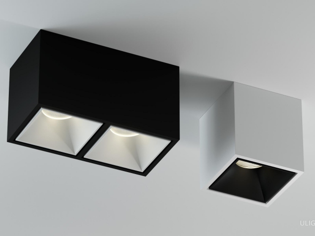 Коллекция накладных светильников KUBING Фото:1