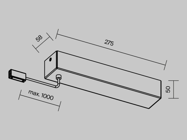 Комплектующие для систем освещения с токоведущими элементами Technical TRA200BB-11B фото:7