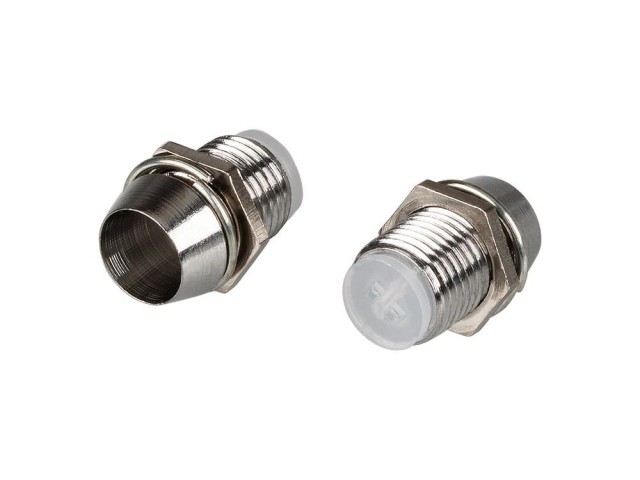 Держатель 5мм HOLDER-F5 (хром.латунь, с гайкой) (Arlight, 5мм (круглый)) фото:2