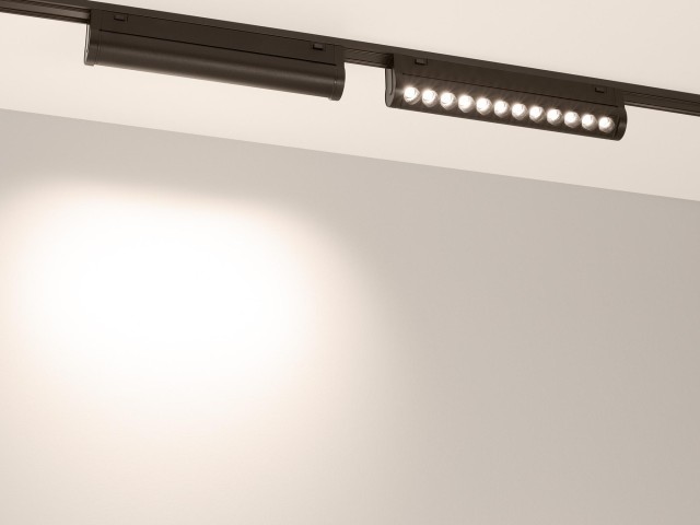 Светильник MAG-VIBE-LASER-TURN-L209-12W Day4000-MIX (BK, 24 deg, 48V, TUYA Zigbee) (Arlight, IP20 Металл, 5 лет) фото:1