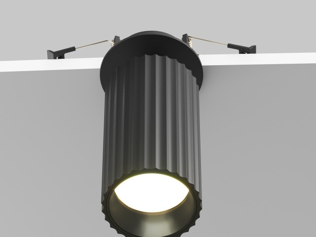Встраиваемый светильник Technical C110CL-01-GU10-B фото:4