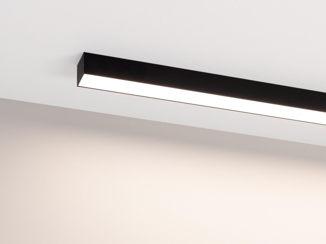 Светильник SP-LINE-5050-L960-32W Warm3000 (RAL9005, 120 deg, 230V) IP33 (Arlight, Металл) фото:1