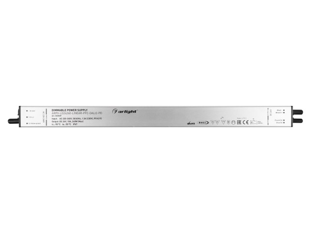 Блок питания ARPV-LG24240-LINEAR-PFC-DALI2-PD (24V, 10A, 240W) (Arlight, IP67 Металл, 5 лет) фото:5