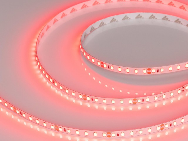 Лента RT-A120-8mm 24V Red (9.6 W/m, IP20, 2835, 5m) (Arlight, 9.6 Вт/м, IP20) фото:8